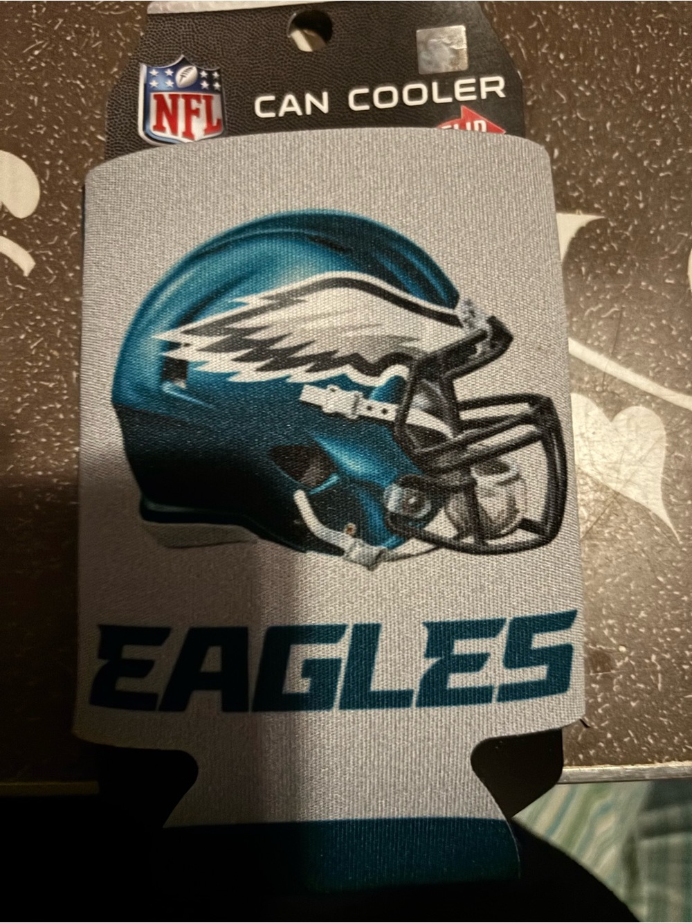 Wincraft Philadelphia Eagles Teal and White Can Cooler (2)